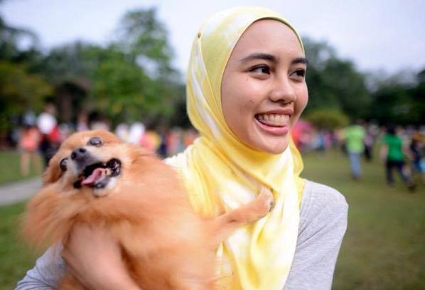 Perlu Ke Kempen "I Want To Touch A Dog" ? kempen menyentuh anjing