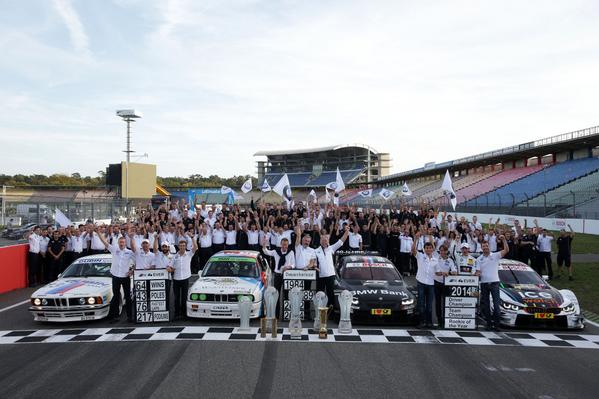 BMWGroup's tweet photo. Congratulations to our #Motorsport colleagues for winning two of three titles at the @DTM 2014 http://t.co/2xeLJxxSST http://t.co/ZpY5kOmgxj