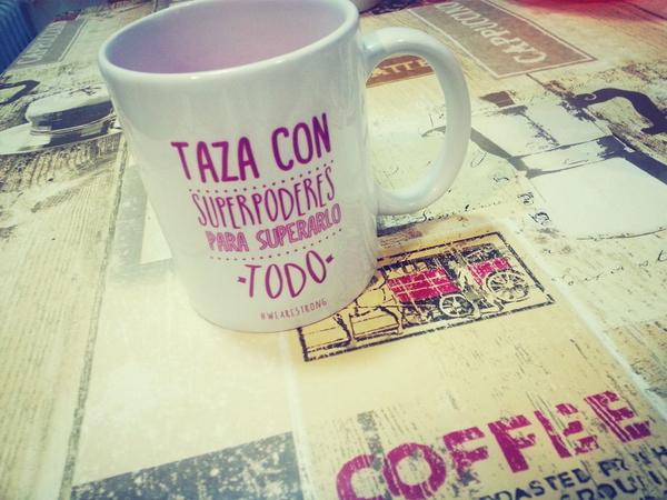 Empezamos la semanita con fuerza!💪 Desayuno con superpoderes!🎀 #DiaMundialCancerMama #WeAreStrong