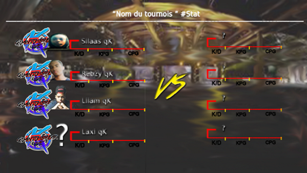 quantumbrklive's tweet photo. @eSportRedwin Nouvelle affiche de nos stats pour les prochains tournois (cc @lightcontrolers -5% code BASESNIPING ) http://t.co/tkAfuW8PNE