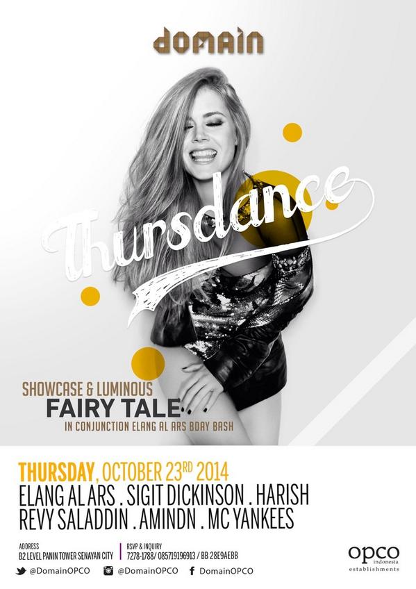 3delapan's tweet image. [EVENT] TOMORROW!! We'll be at @domainOPCO THURSDANCE: "Fairy Tale" by @ShowcaseEnt_ &amp;amp; @LuminousEnt_ #3delapan