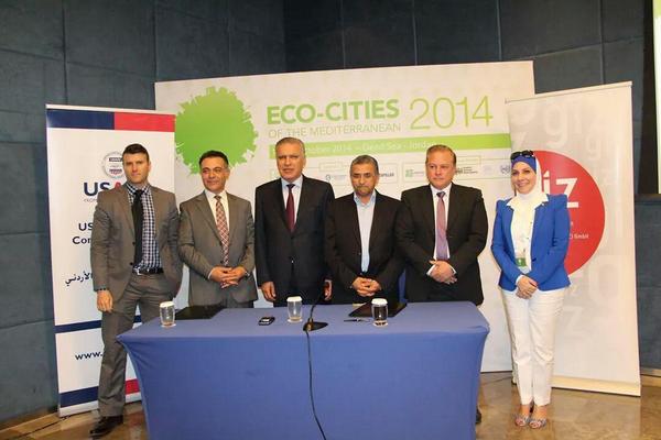 DAIGlobal's tweet photo. .@USAID_JCP signed two Letters of Understanding #cleantech #Energy @EcoMed #dead_sea #jordan @KHBPJo @USAIDJordan http://t.co/0OH7tgLDWb