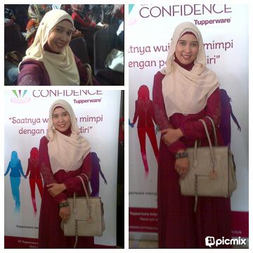 lisabandung's tweet photo. Chain of confidence @tupperwareID selfie OH tupperware PT. Fajar Puncak Pratama di Hotel Horison Bandung. http://t.co/36bj6uQXFW