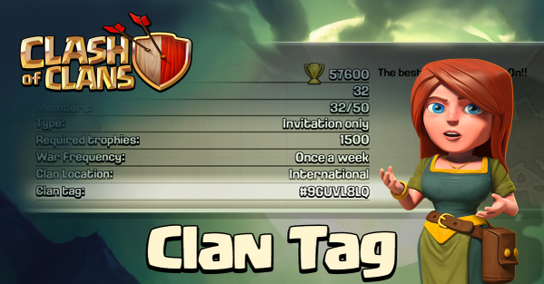 ClashofClans's tweet photo. Each clan will have a unique tag! Searching for a specific clan? Do a search via #tag &amp; get the exact result you need http://t.co/zBwtNC1fz3