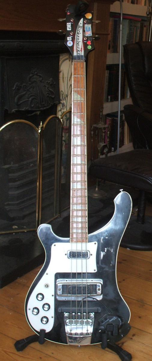 The guitar love of my life (named after my wife). They don't make them better than this #rickenbacker .