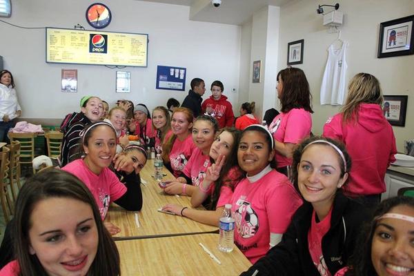 VhsGirls's tweet photo. Some of the team at Manco & Manco's yesterday π #MakingStridesOC http://t.co/YFM3zu1AaY
