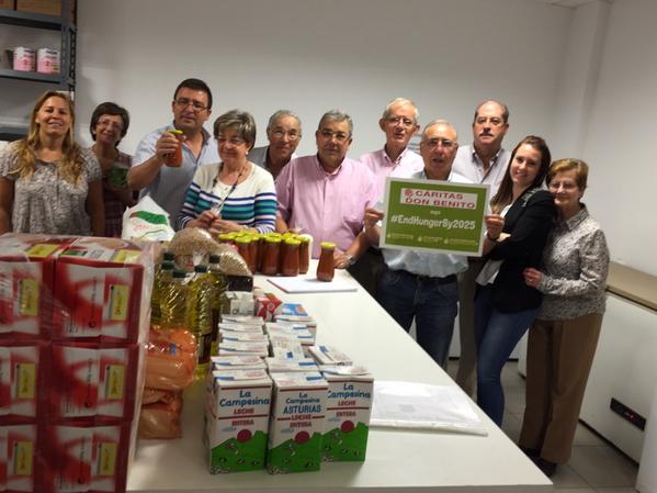 VirginiaHabasR's tweet photo. Accion solidaria tambien pide acabar con el hambre en 2025#endhungerby2025 http://t.co/9Pnh9rb1tU