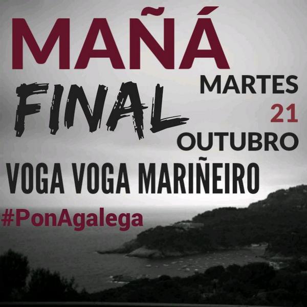 CLFyocko's tweet photo. Mañá a aventura remata as 00:20h #PonAgalega @VogaVogaTVG @bemanjon @crtvg http://t.co/o3wZsI4Fza