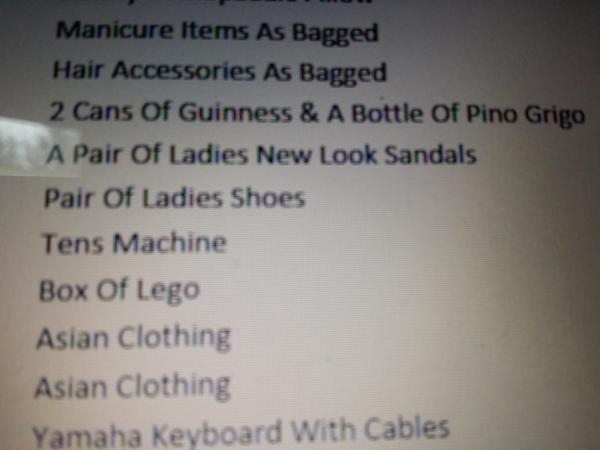 annholmes3's tweet image. Auctions ain't what they used to be. Not even a 4 pack of Guiness. #scrapingthebarrel