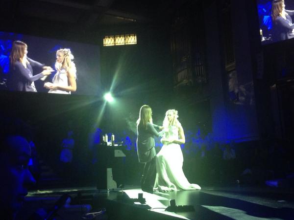 A powerful presentation by <a href="/amp238/">Anna Pacitto</a>. Beautiful hair given an avant garde twist #WWHT2014