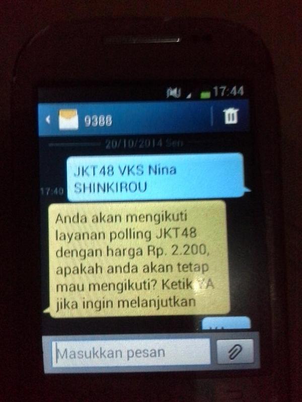 TeamSupportNina's tweet photo. Kita bantu semampu kita yah untuk oshi kita @H_NinaJKT48 buat Vote dia di Kalender Senbatsu ..mohon bantuannya.. :D http://t.co/Wem61LWSi1