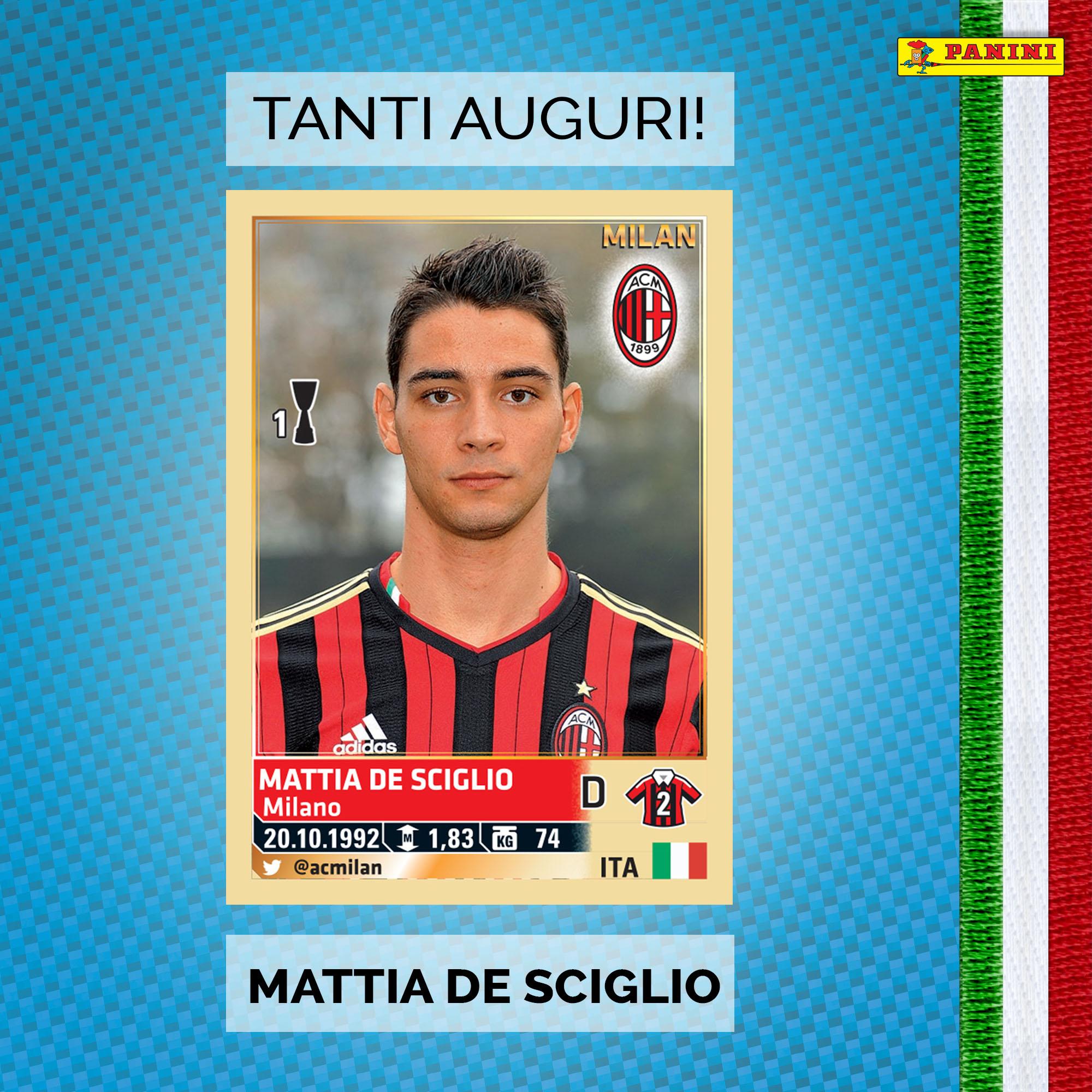 Happy birthday Mattia De Sciglio! Tanti Auguri!  