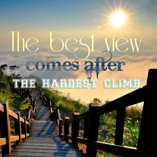 PHDYuma's tweet photo. The best view comes after the hardest climb. #Yuma #Motivational http://t.co/2Zhkoh8Rqh