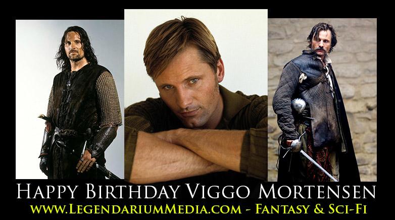 Happy Birthday to Viggo Mortensen from   