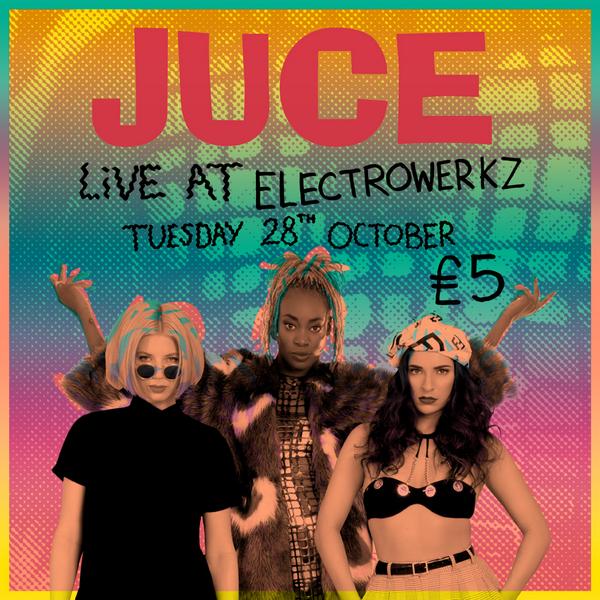 JUCELOVIN's tweet photo. Electrowerkz is getting #juced on the 28th of October! COME WITH! http://t.co/BdWVDl8cRf