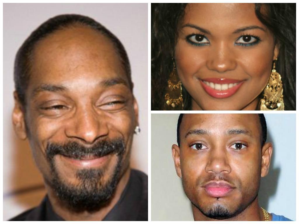   wishes Snoop Dogg, Terrence J, & Jennifer Freeman, a happy birthday 