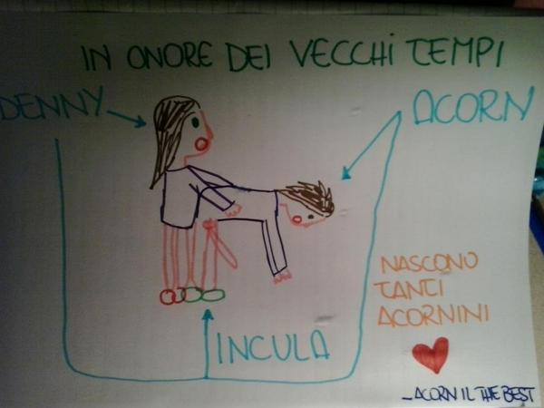 acornallgdr's tweet photo. "@allgdrsden: vi prego.

io sono allibita. http://t.co/OXyLXtV3Vc" che capolavoro ragazzi