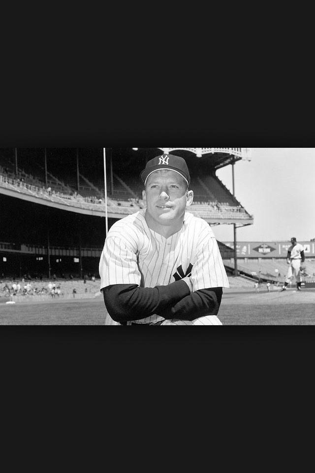 "Hitting the ball was easy, running around the bases was the tough part." : Happy Birthday, Mickey Mantle 