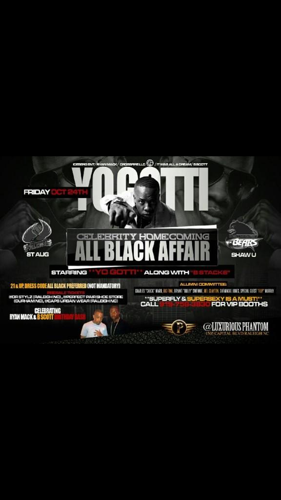 Friday MY BDAY I'm LIT with big bro <a href="/ImDaBully/">Big Sween</a> IceBerg Phantom Yo Gotti up close &amp; personal 
ALL BLACK AFFAIR