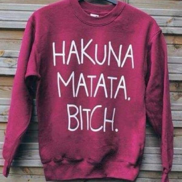 El lema de vida de nuestra infancia en una sudadera.
RT Si la quieres
FAV Si te encanta!