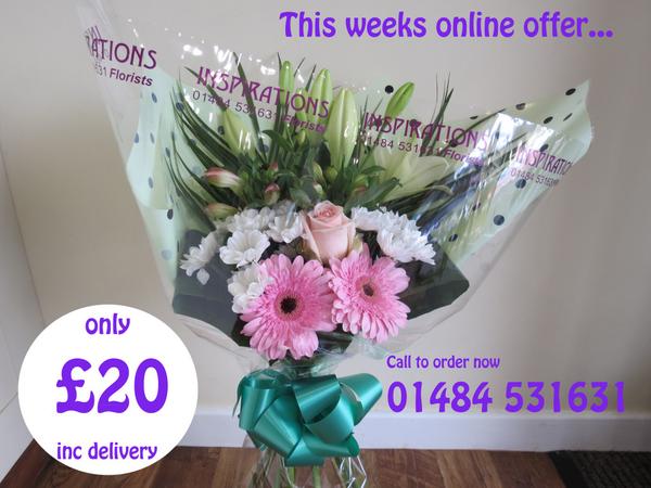 Insp_flowers's tweet photo. 24 Hour Flower Deal! Available to everyone with a HD postcode. Spread the word! #ilovehd @iLoveHD_ #huddersfield http://t.co/jze0IOh7Y6