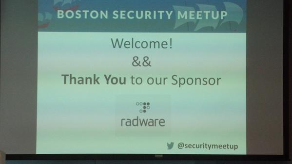 securitymeetup's tweet photo. Getting ready for #BSMCon to start! Looking forward top a great day of talks and networking! http://t.co/Bkp70dJBNg