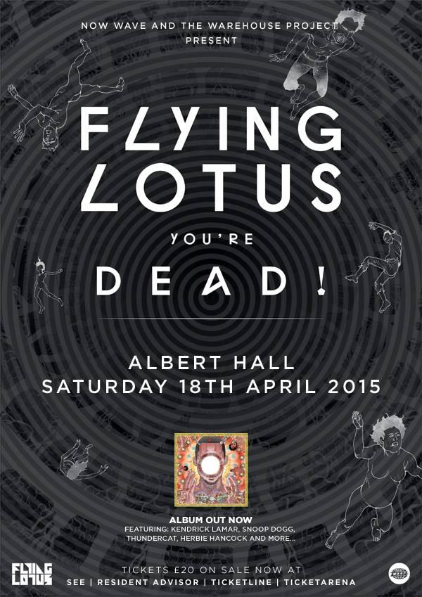 Alberthallmcr's tweet photo. BOOM! @WHP_Mcr @nowwave present @flyinglotus April 18th 2015 // Tickets on sale now! http://t.co/9OOeLKnqrL http://t.co/ntnKC9ui8o