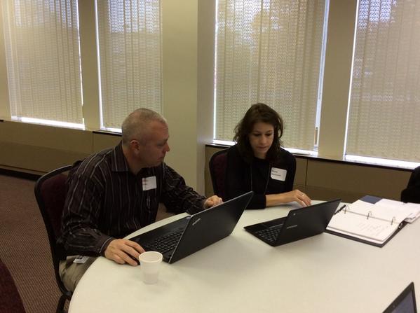 angiehamberg34's tweet photo. Our secondary principals working on #PBL at #LIO2014 http://t.co/tRw9ffsOHh