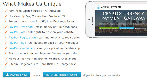 GoUrl BitcoinGateway tweet media