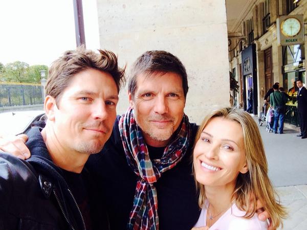 Never know who you'll run into in #Paris!  Good seeing you #PaulJohansson!