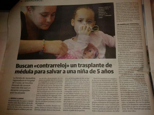 farmaciaandraca's tweet photo. "@unidosmedula: Antes de dar el paso y hacerte #donantedemedula infórmate MUY MUY bien, una vida está en juego http://t.co/nzlMnNkx0V"