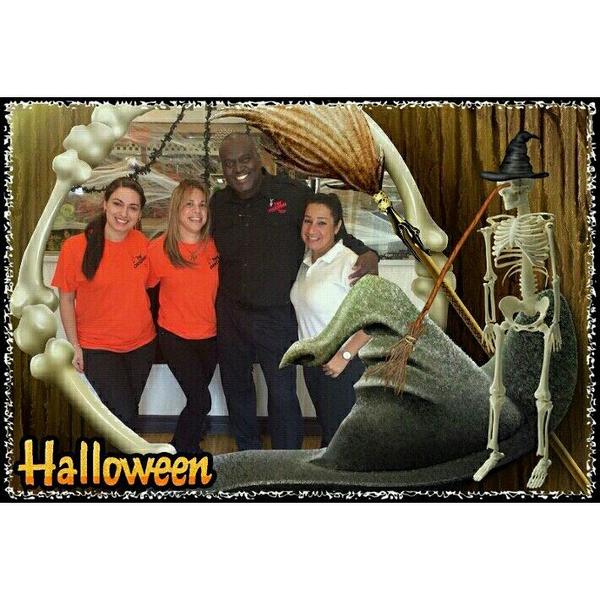OPHFLORIDA's tweet photo. Halloween started in OPH Doral. Our people to have a good time with customers. http://t.co/KfT1IbZs2O
