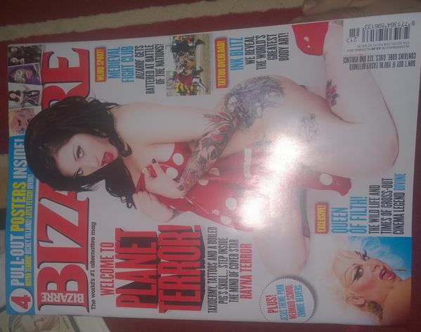 king_body_art's tweet photo. Page 18 of @bizarremagazine get your copy now.
#tattoo #charity #BodyModification #alternative #TattooDiscrimination http://t.co/HYkJbWve6M