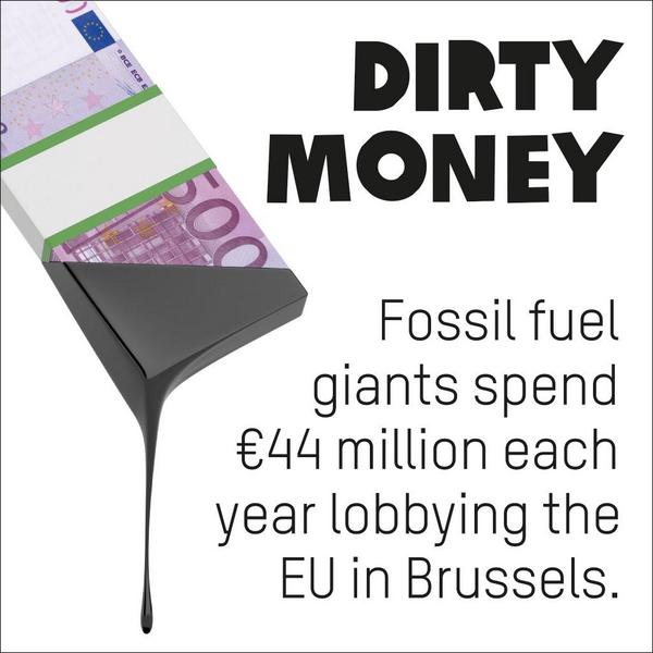 foeeurope's tweet photo. #EU2030 must be ambitious in face of €44m fossil fuel lobby seeking to protect profits over people #euco @OxfamEU ^FG http://t.co/jcqujb7qWQ