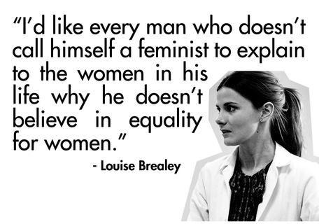 MyDaughtersArmy's tweet photo. Louise Brealey on feminism. http://t.co/k7hyRc2v1c
