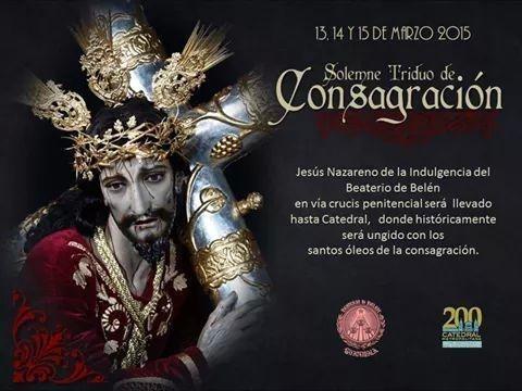 BeaterioDeBelen's tweet photo. Triduo de Consagración http://t.co/aQuvcl4LWT