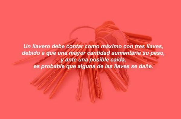 CisaVenezuela's tweet image. ¡Cuidado con cargar muchas llaves en un mismo llavero! #CisaTips