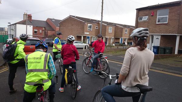 SusNEsupport's tweet image. Great ride leader training course today. @SustransNE