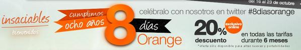orange_es's tweet image. ¡Estamos regalando tablets! Participa en #8diasOrange en TW y también desde Facebook ¡suerte! oran.ge/1zcJfWm