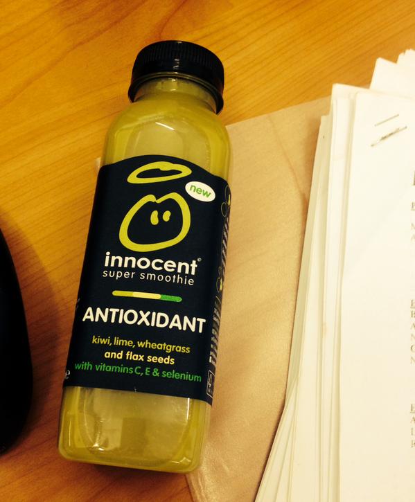 NewChapterDrink's tweet photo. @innocentdrinks Helping us through the day! http://t.co/FGSCuddkUj