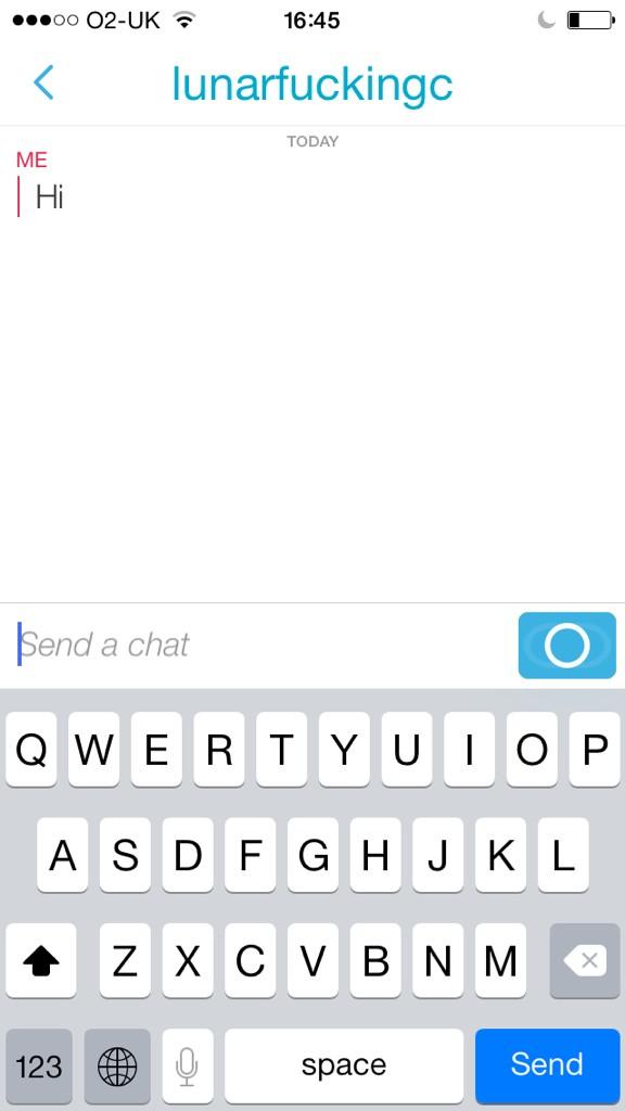 Phil Andering on Twitter: "Snap chatting myself coz everyone else is