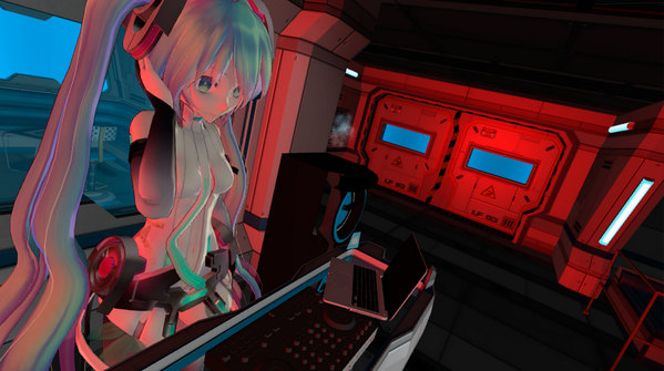 Dj Sharpnel Vrdj On Twitter M3で設置するoculus Rift Dk2 X Mmdによるvr試聴機のクラブ系 ライティング実装中 Bpm連動フラッシュに回転灯つけたらかなり我々ライブ色強まった Http T Co Y6giznjjn2 M3 Http T Co C4opmuonzt
