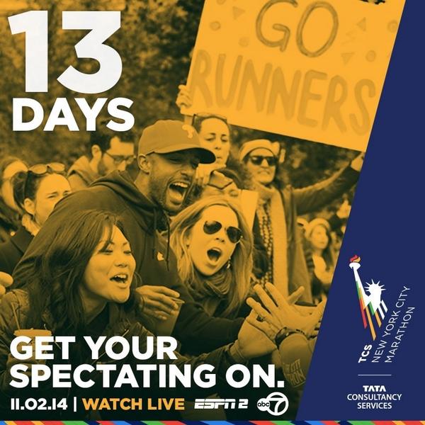 nycmarathon's tweet image. Lucky 13 to go! #tcsnycmarathon