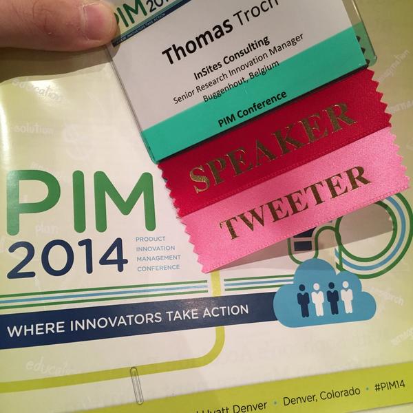 thomastroch's tweet image. Collecting ribbons @ #PIM14 ;-) Join the Twitter talks!