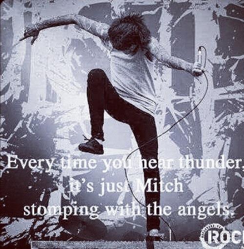 Happy 30th birthday Mitch lucker, rest in paradise 