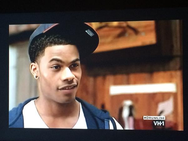 Mochabino's tweet photo. When you know he a hoe 😒 and he still tryna spit game 😭😭 #DrumlineANewBeat http://t.co/fxxbofkZGF