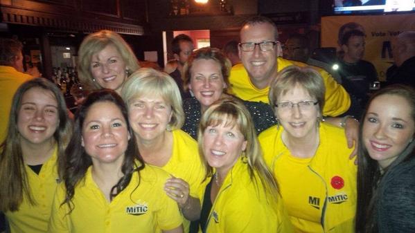 marykirby71's tweet photo. The women of #teammitic @JODYMITIC right @Cadetsguy http://t.co/oz9S2zHz7z
