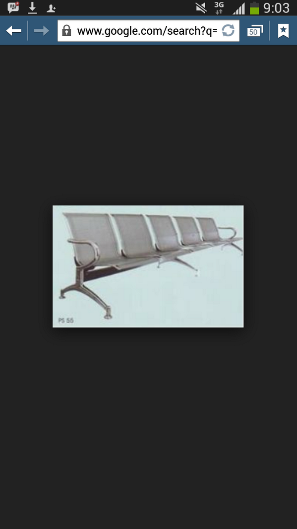 Ada yg jual kursi tunggu gini gak.yg bekas aja....