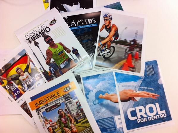 revistaTriatlon's tweet photo. ... Unos pedacitos de #TRi28... Dentro de nada en tu quiosco habitual. #Reviston http://t.co/9GGadHeq8y