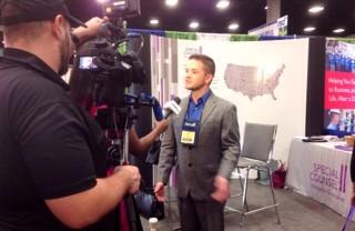 SCI_InfoGov's tweet photo. What a great event! @HurdCDan being interviewed at #ARMA2014 #toofancy http://t.co/QoY6vV89RD